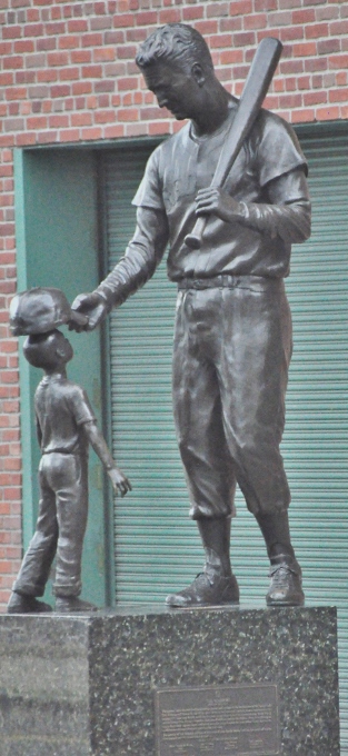 Statue at Fenway Park